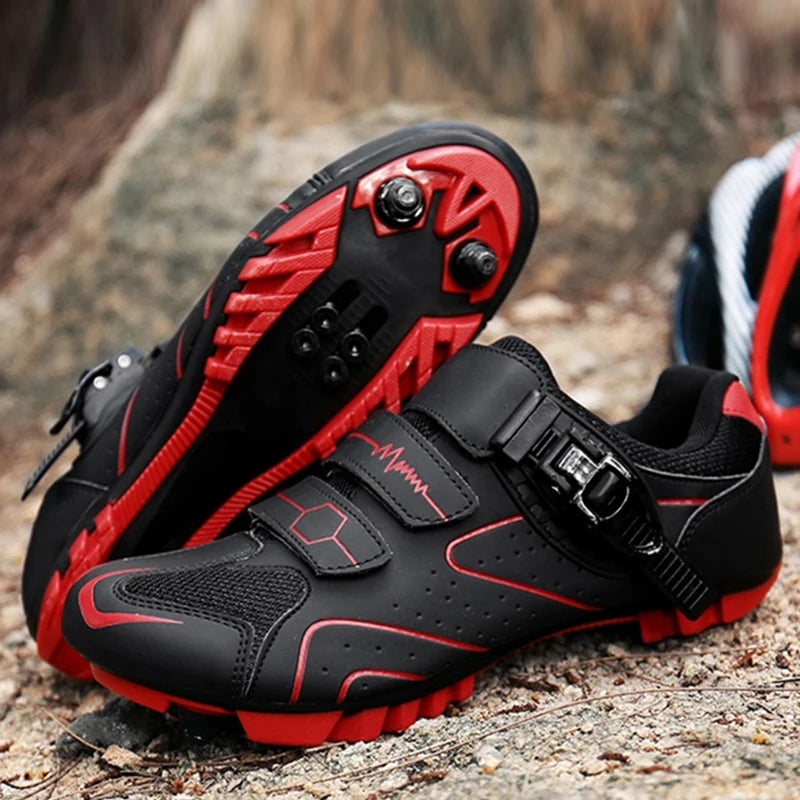 Sapatos de Mountain Bike Masculino de Ciclismo mtb,