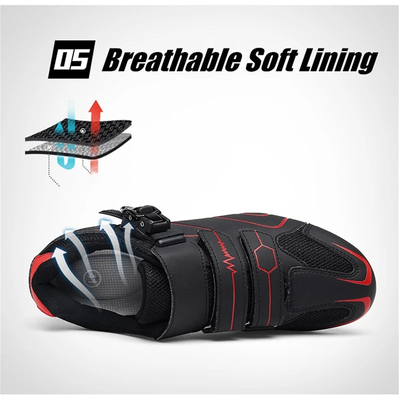 Sapatos de Mountain Bike Masculino de Ciclismo mtb,